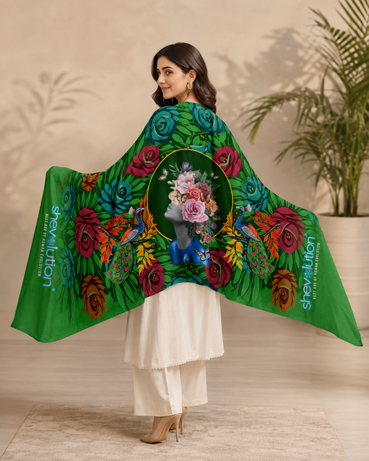 Shevolution  Printed Shawl