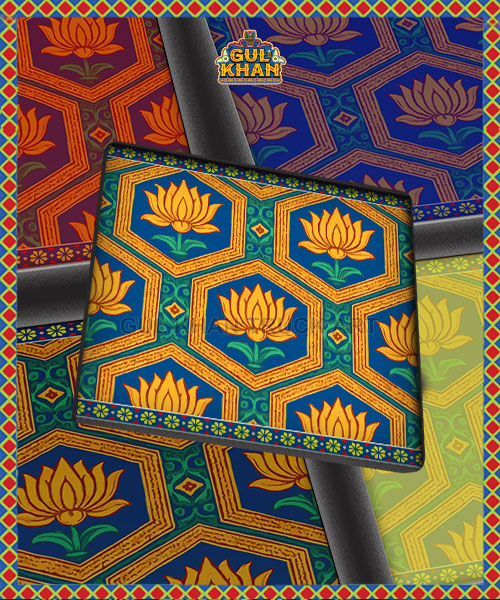 Mughal Artisan Coaster Design 02