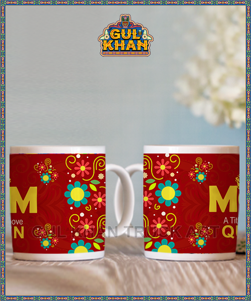 Mother’s Day Digital Mug Design 00060 - Gul Khan Truck Art