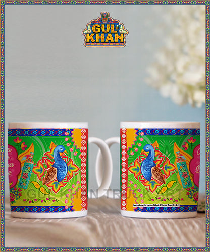 Printed Ceramic Mug 202020 - Gul Khan Truck Art