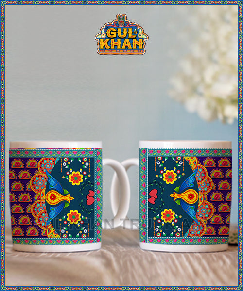 Printed Ceramic Mug 202031 - Gul Khan Truck Art