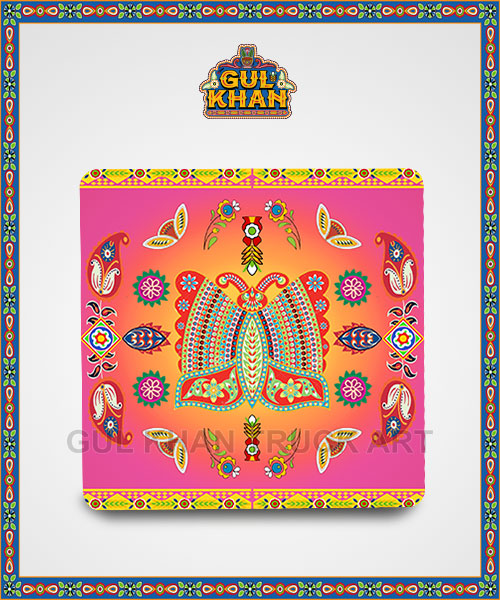 Fridge Magnet Design 202048 - Gul Khan Truck Art