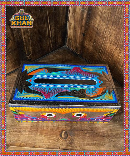 Chamakpatti Tissue Box Design 11133 - Gul Khan Truck Art