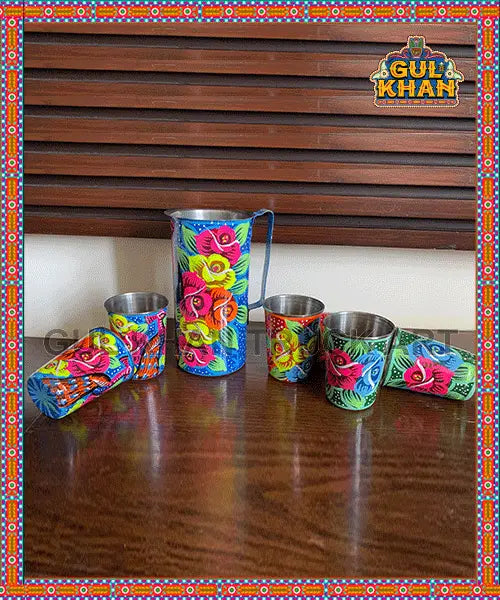 Jug & Glass Design 4439 - Gul Khan Truck Art