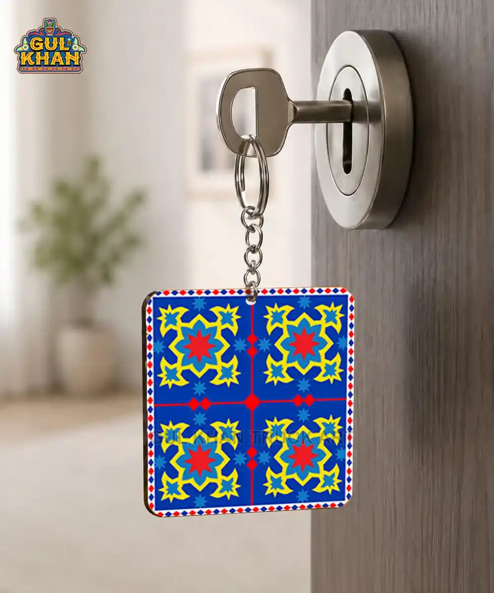 Sindhi Ralli Inspired Keychains 04