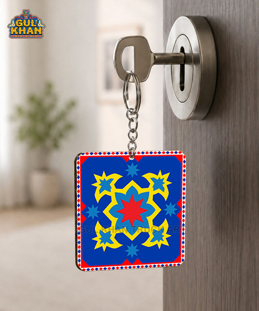 Sindhi Ralli Inspired Keychains 04