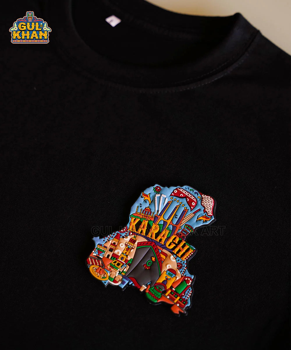 Karachi Rubber Patch T-Shirt