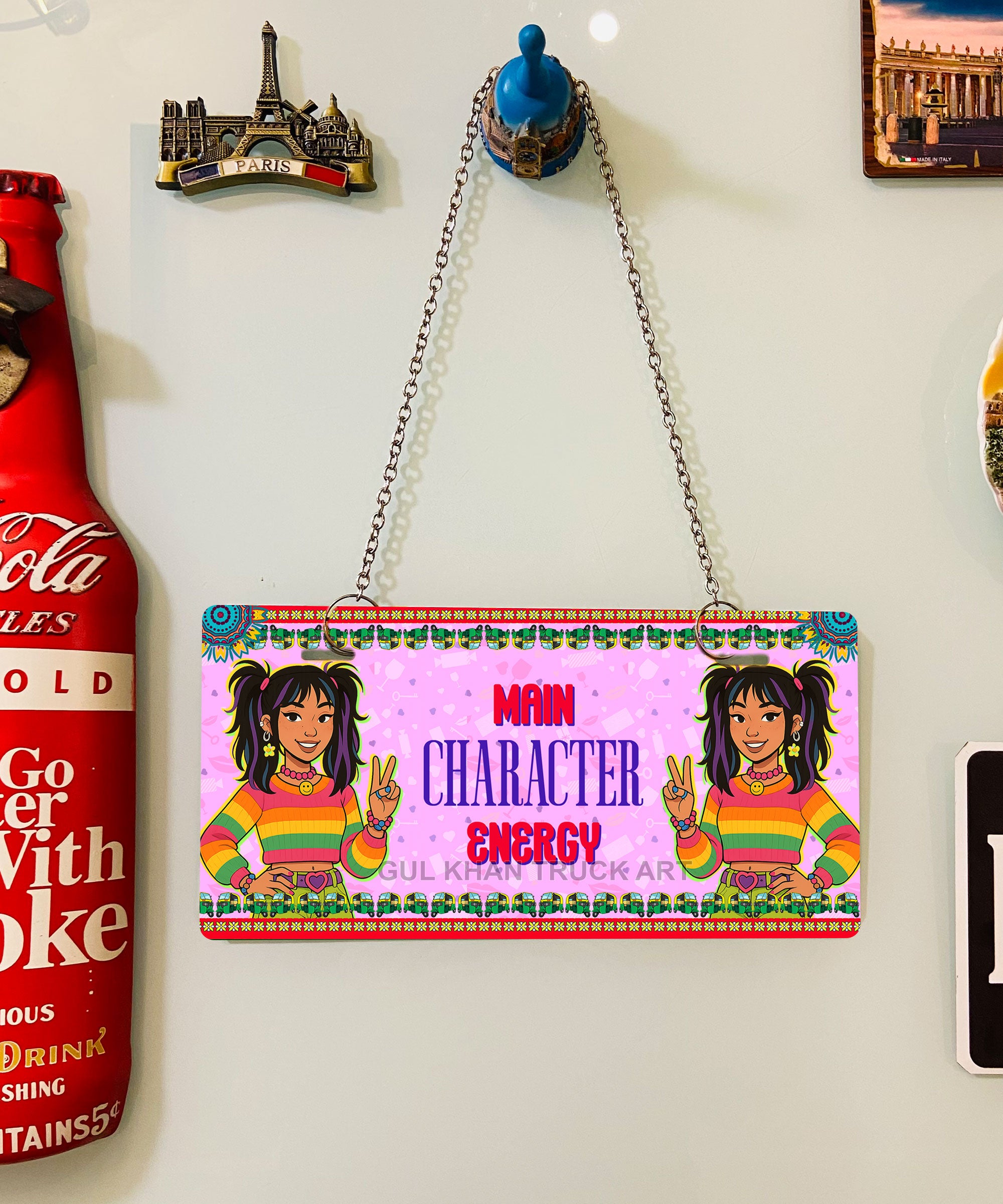 Main Character Energy Printed Wall Plate