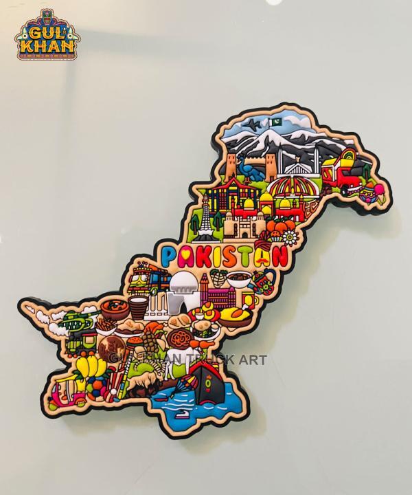 Premium Rubber Magnet Value Bundle 04 - Gul Khan Truck Art