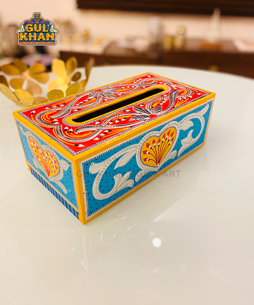 Chamakpatti Tissue Box Design 11139 - Gul Khan Truck Art