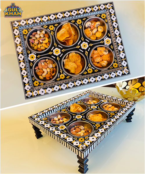 Royal Sunset Noir Truck Art Charpai Partition Chamakpatti Tray