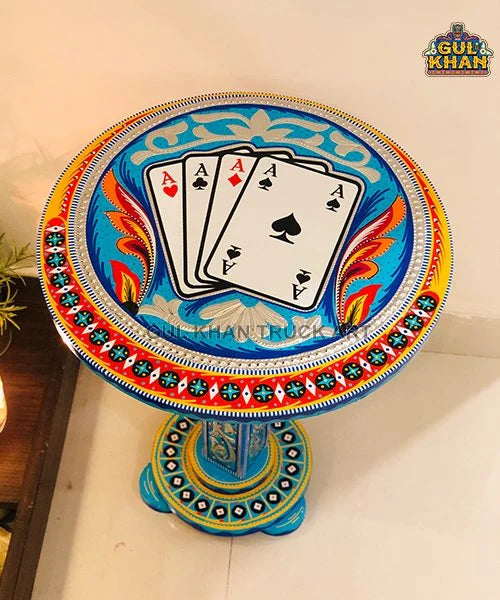 Coffee Table (Hukum ka Ikka) 106 - Gul Khan Truck Art