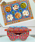 Bowl Thaila (Tray with Moving Wheels) 015 - Gul Khan Truck Art