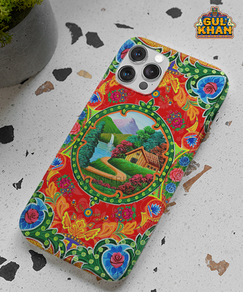 Mobile Cover Design 029 - Gul Khan Truck Art