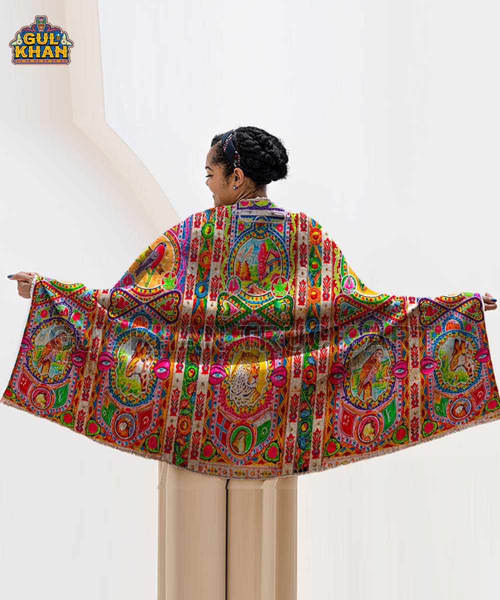 Traditional Truck Art Shawls