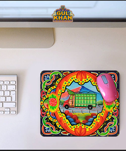 Mousepad Design 00033 - Gul Khan Truck Art