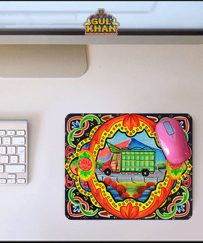 Mousepad Design 00033 - Gul Khan Truck Art