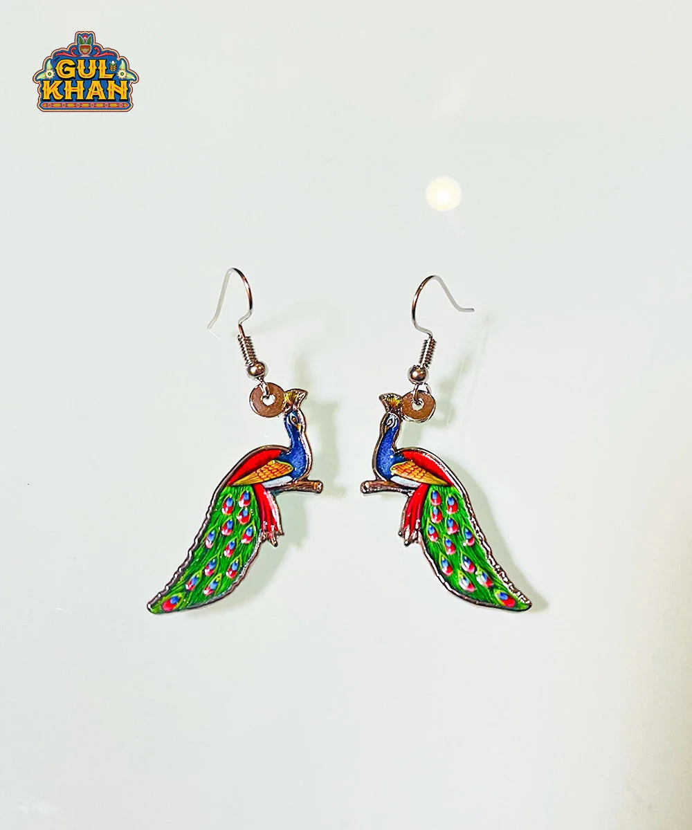 PeaCock-Map-Earing-Gallery - Gul Khan Truck Art