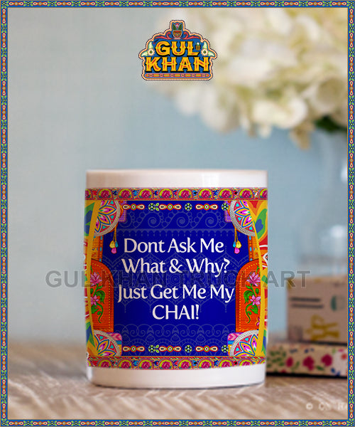 Printed Ceramic Mug 202021 - Gul Khan Truck Art