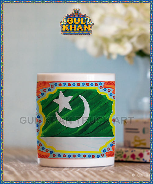 Printed Ceramic Mug 202044 - Gul Khan Truck Art