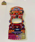 Truck Premium Metal Fridge Magnet & Opener - Gul Khan Truck Art