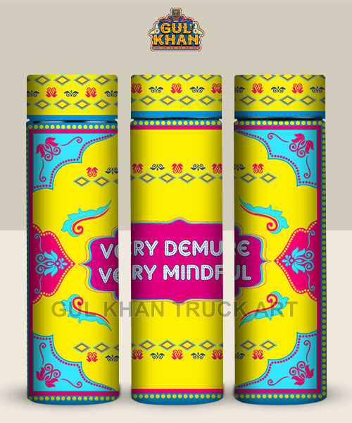 Very Demure Printed Travel Bottle Customized