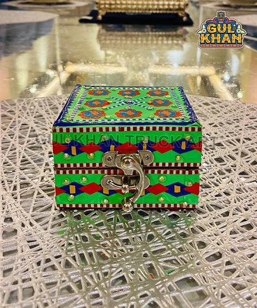 Wooden Jewelry Box 0001 - Gul Khan Truck Art