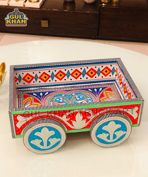 Tray on Wheels 11101 - Gul Khan Truck Art