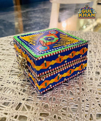 Wooden Jewelry Box 0004 - Gul Khan Truck Art