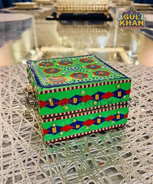 Wooden Jewelry Box 0001 - Gul Khan Truck Art