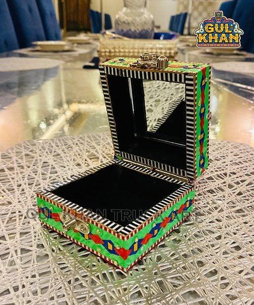 Wooden Jewelry Box 0001 - Gul Khan Truck Art