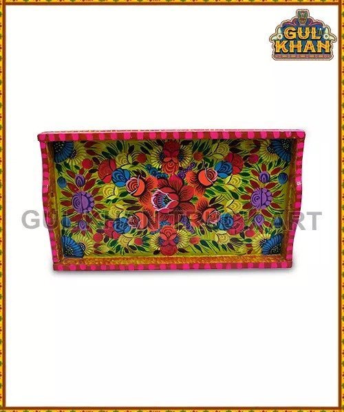 Tray (Wooden Hand Painted) Design 0019