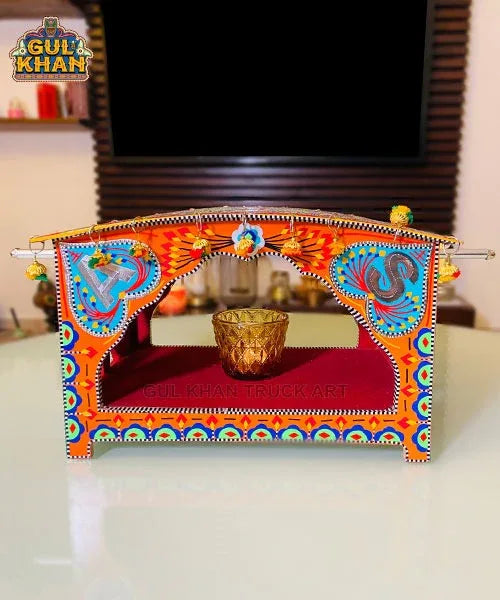 Doli Tray Design 02 (Chamakpatti Handmade) - Gul Khan Truck Art