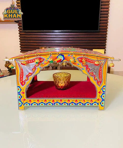 Doli Tray Design 01 (Chamakpatti Handmade) - Gul Khan Truck Art