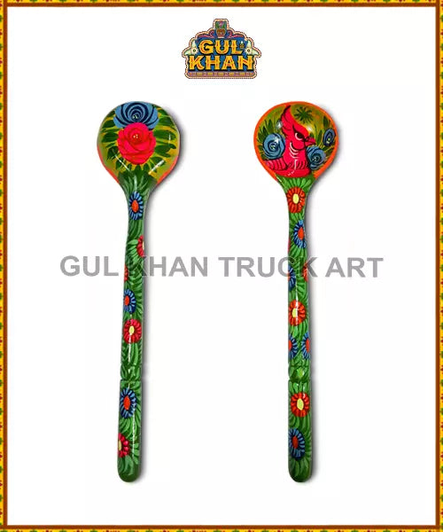 Handpainted Wooden Spoon 1111