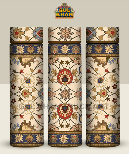 Persian Artisan Edition Printed Travel Bottle Customized (01) - Gul Khan Truck Art