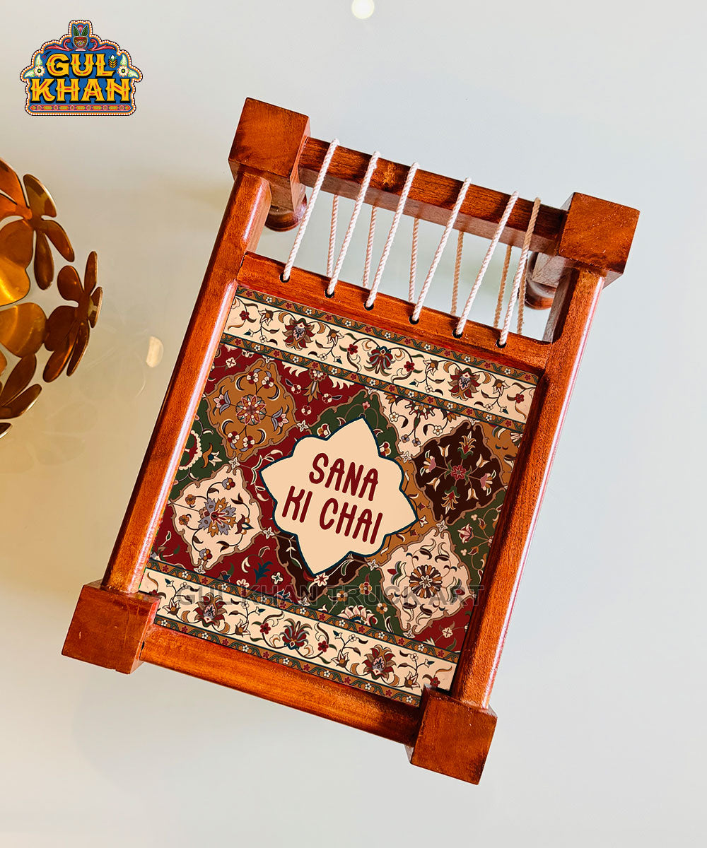Persian Artisan Edition Charpai Printed Design 01 (Customizable)