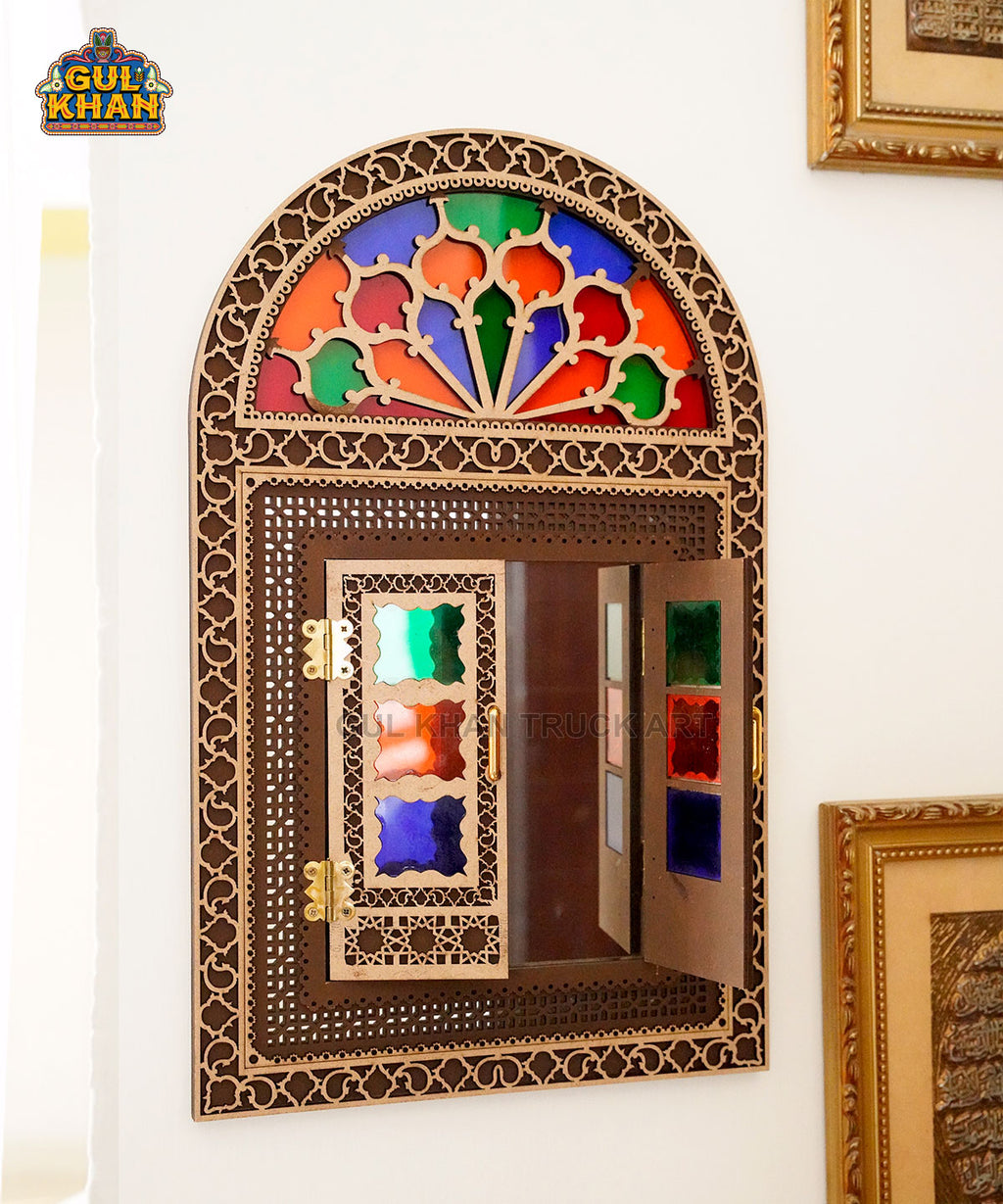 Dareecha Damascus Mirror (Multicolour)