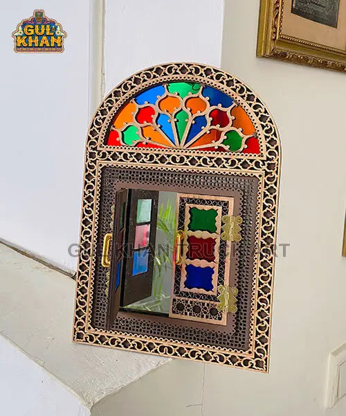 Dareecha Damascus Mirror (Multicolour)