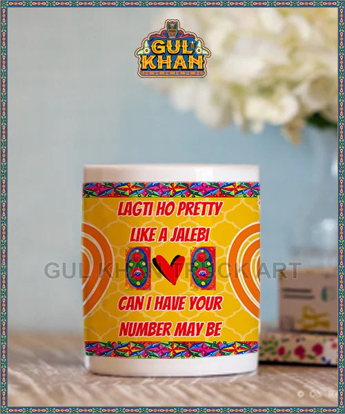 Printed Ceramic Mug 202036 - Gul Khan Truck Art