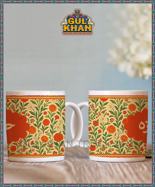 Mughal Artisan  Printed Ceramic Mug 03