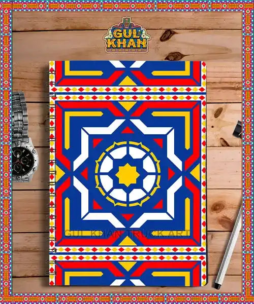 Sindhi Ralli Inspired Printed Notebook 03