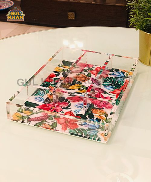 Acrylic Cutlery Tray 03