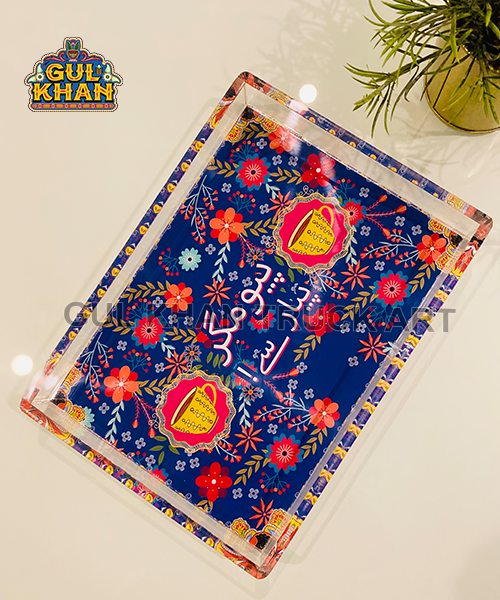 AcrylicDigitalTray101 - Gul Khan Truck Art