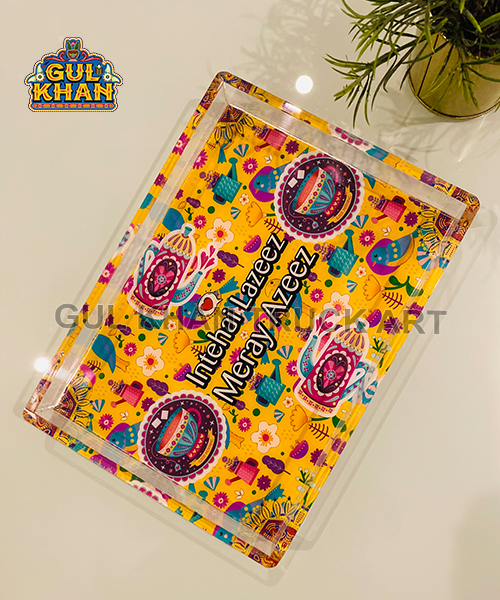 AcrylicDigitalTray102 - Gul Khan Truck Art