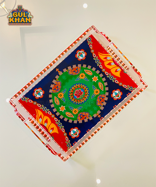 Acrylic Digital Tray with Handle (ACDTH 004)