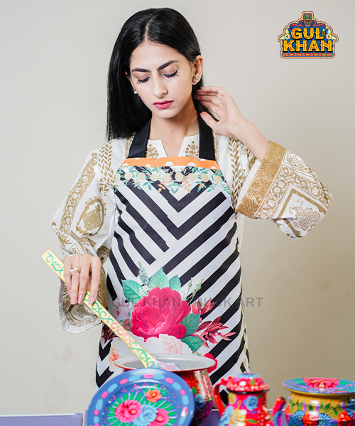 Apron002FloralMotif - Gul Khan Truck Art