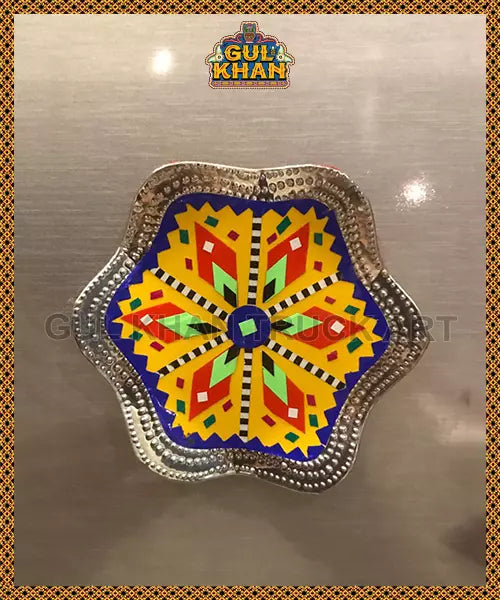 ChamakPattiFridgeMagnetDesign0042 - Gul Khan Truck Art