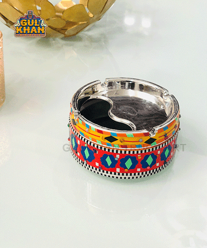 ChamakpattiAshtrayDesign11292 - Gul Khan Truck Art