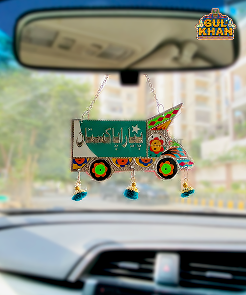 ChamakpattiCarHanging002 - Gul Khan Truck Art
